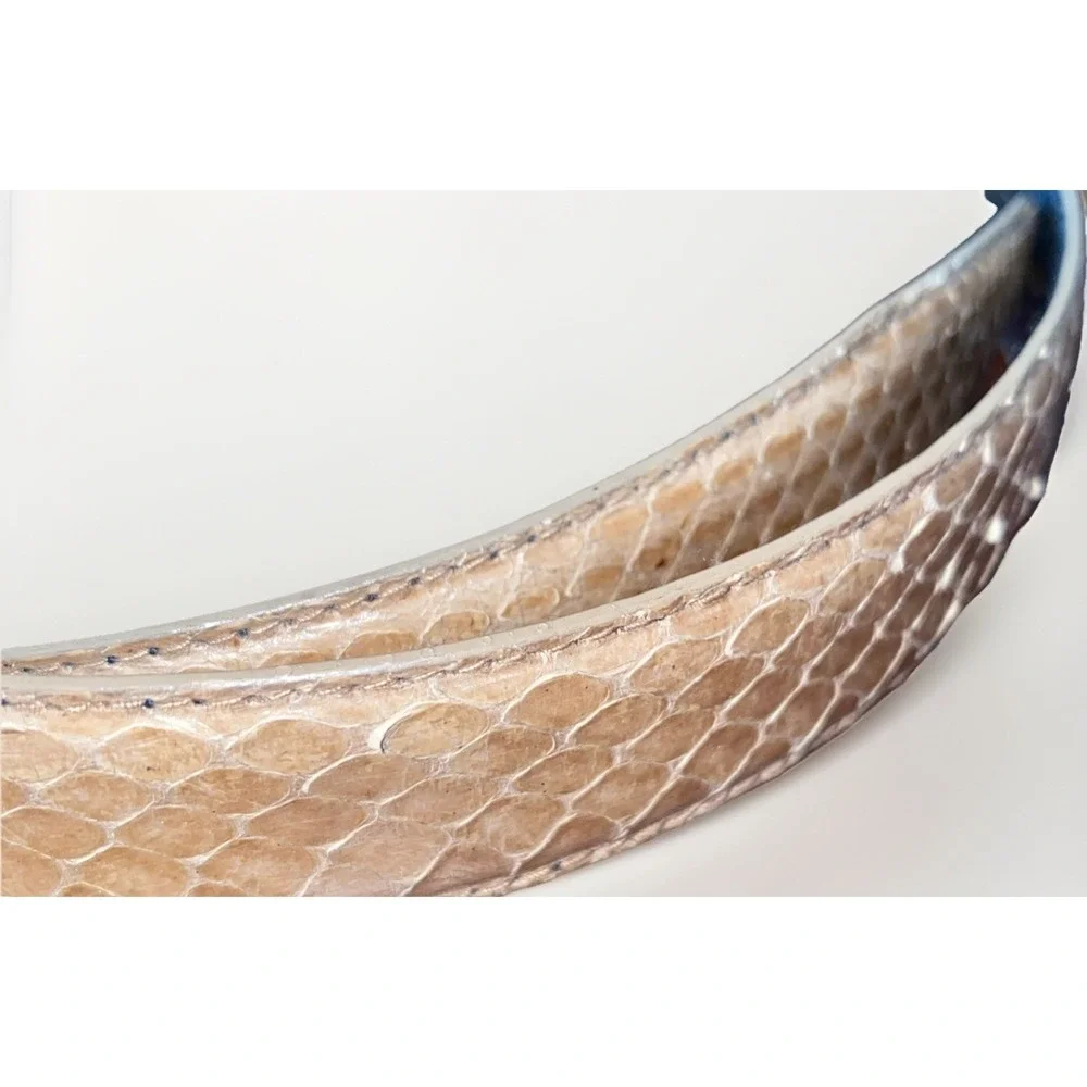 Vintage Rayman/Ridless Genuine Snack Skin Belt Small 5850‎